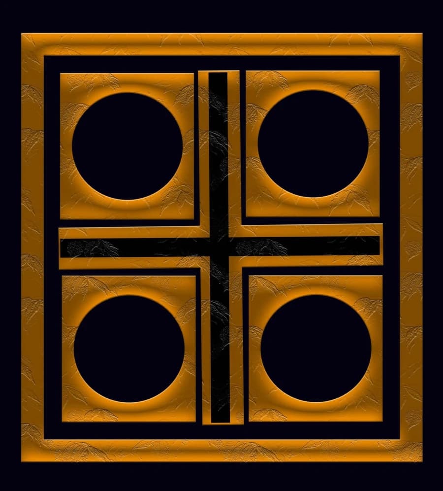 The four-box symbol of Kho Boonak